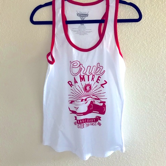Disney Tops - Pixar Cars top size S